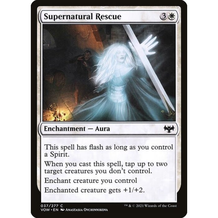 Magic: The Gathering Supernatural Rescue (037) Near Mint