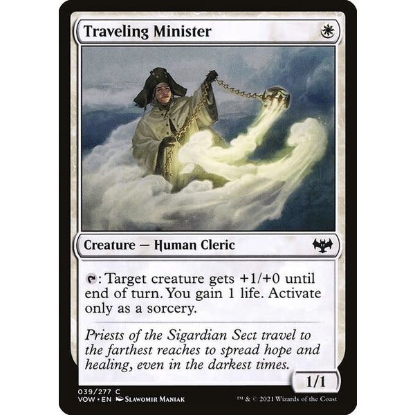 Magic: The Gathering Traveling Minister (039) Lightly Played