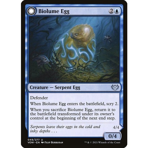 Magic: The Gathering Biolume Egg (049) Near Mint