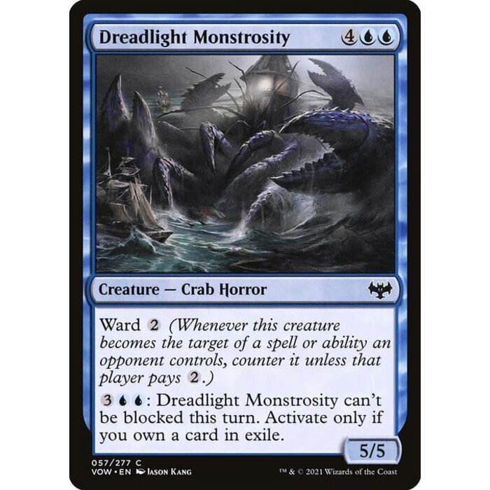 Magic: The Gathering Dreadlight Monstrosity (057) Near Mint