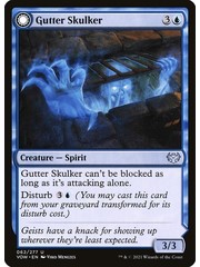 Magic: The Gathering Gutter Skulker (062) Lightly Played Foil