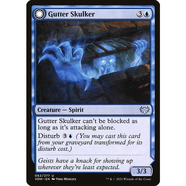 Magic: The Gathering Gutter Skulker (062) Lightly Played Foil