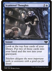 Magic: The Gathering Scattered Thoughts (074) Near Mint