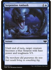 Magic: The Gathering Serpentine Ambush (077) Near Mint