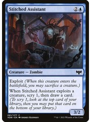 Magic: The Gathering Stitched Assistant (081) Near Mint