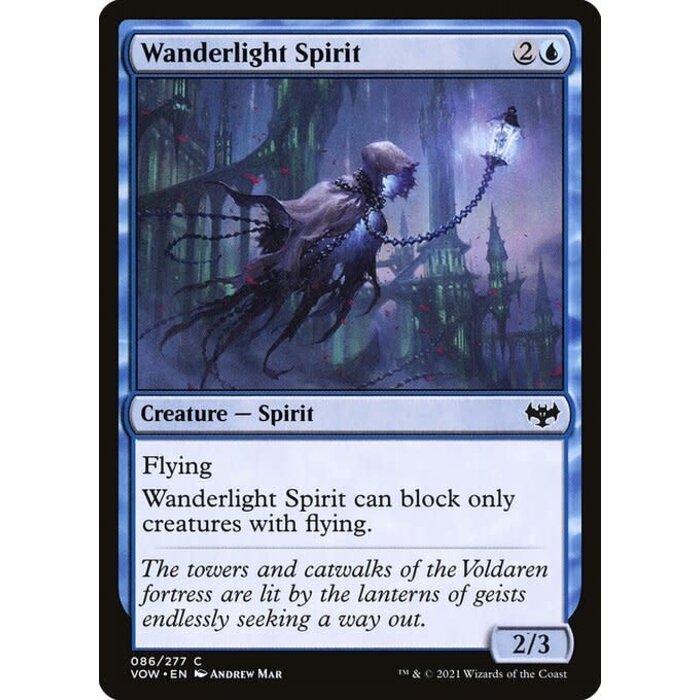 Magic: The Gathering Wanderlight Spirit (086) Near Mint