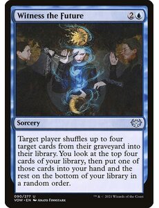 Magic: The Gathering Witness the Future (090) Near Mint