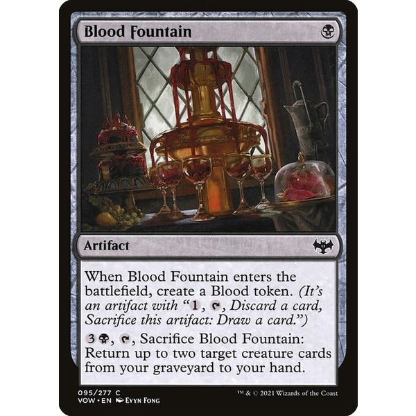 Magic: The Gathering Blood Fountain (095) Near Mint