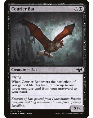 Magic: The Gathering Courier Bat (102) Near Mint