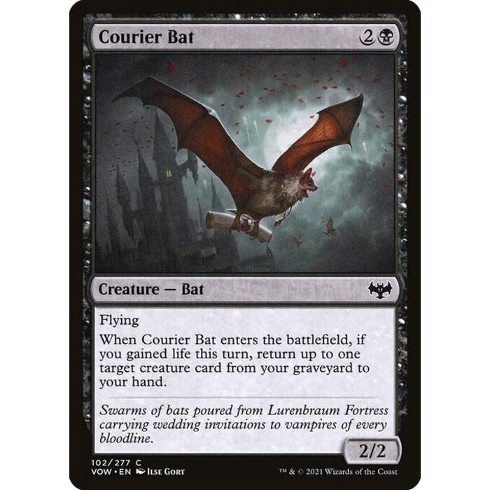 Magic: The Gathering Courier Bat (102) Near Mint