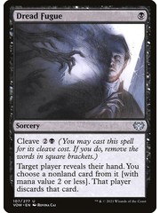 Magic: The Gathering Dread Fugue (107) Near Mint