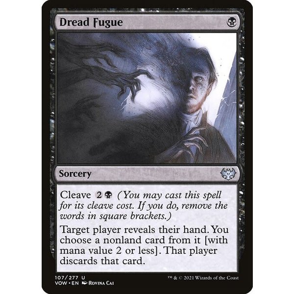 Magic: The Gathering Dread Fugue (107) Near Mint