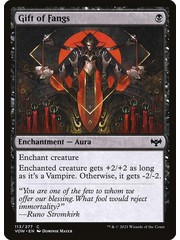 Magic: The Gathering Gift of Fangs (113) Lightly Played