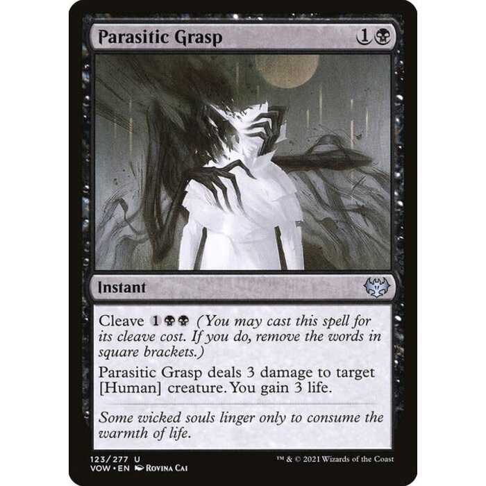 Magic: The Gathering Parasitic Grasp (123) Near Mint