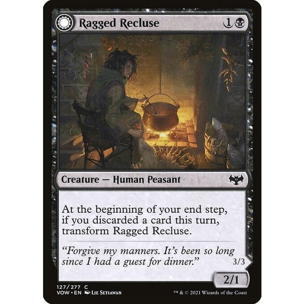 Magic: The Gathering Ragged Recluse (127) Near Mint