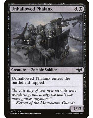 Magic: The Gathering Unhallowed Phalanx (135) Near Mint