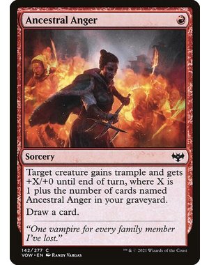 Magic: The Gathering Ancestral Anger (142) Near Mint