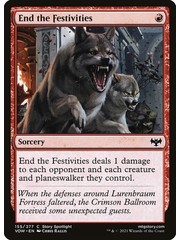 Magic: The Gathering End the Festivities (155) Near Mint