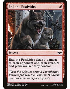 Magic: The Gathering End the Festivities (155) Near Mint
