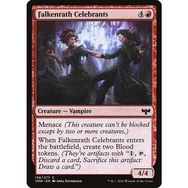 Magic: The Gathering Falkenrath Celebrants (156) Near Mint
