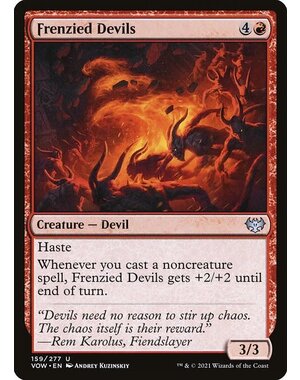 Magic: The Gathering Frenzied Devils (159) Near Mint