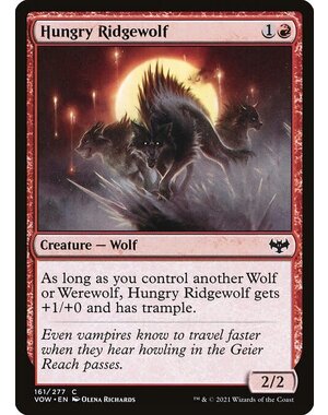 Magic: The Gathering Hungry Ridgewolf (161) Near Mint