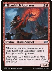 Magic: The Gathering Lambholt Raconteur (167) Near Mint