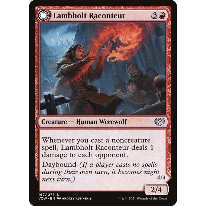 Magic: The Gathering Lambholt Raconteur (167) Near Mint