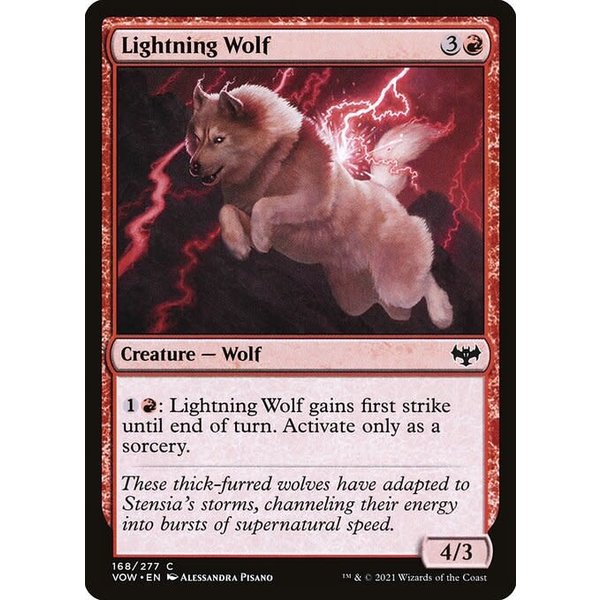 Magic: The Gathering Lightning Wolf (168) Near Mint