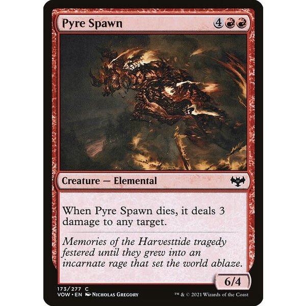 Magic: The Gathering Pyre Spawn (173) Near Mint