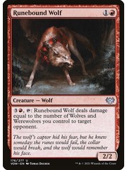 Magic: The Gathering Runebound Wolf (176) Near Mint