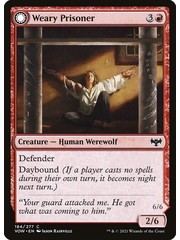 Magic: The Gathering Weary Prisoner (184) Lightly Played