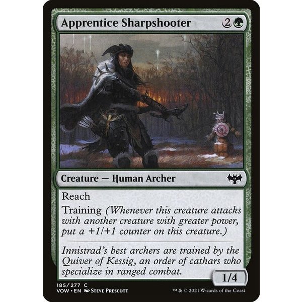 Magic: The Gathering Apprentice Sharpshooter (185) Near Mint