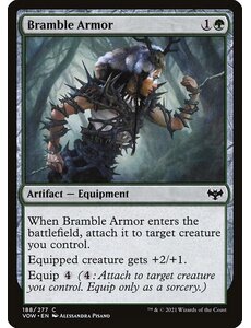 Magic: The Gathering Bramble Armor (188) Near Mint