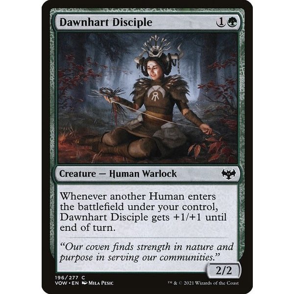 Magic: The Gathering Dawnhart Disciple (196) Lightly Played