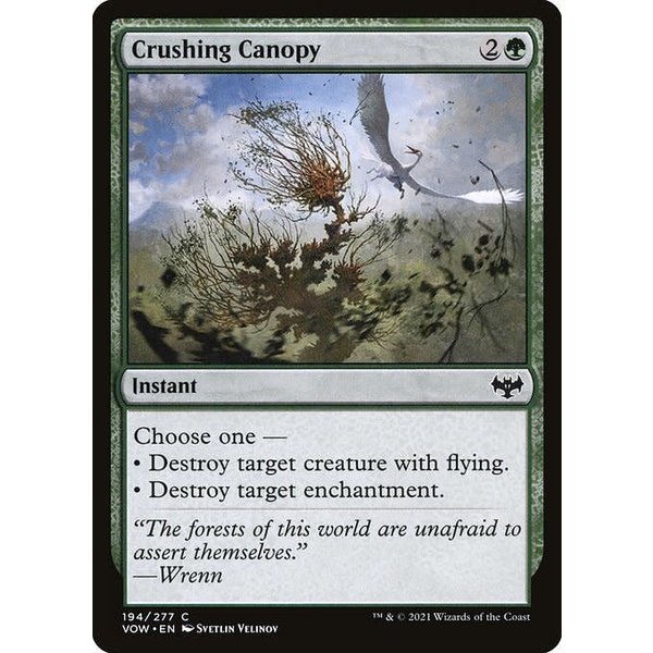 Magic: The Gathering Crushing Canopy (194) Near Mint