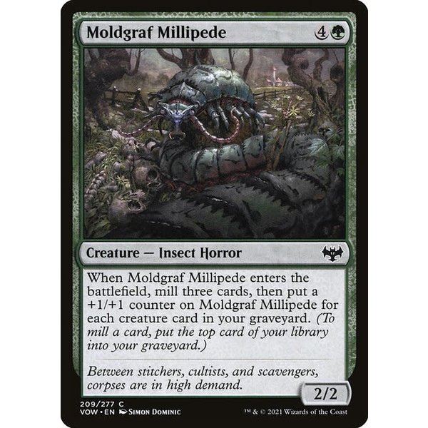 Magic: The Gathering Moldgraf Millipede (209) Near Mint