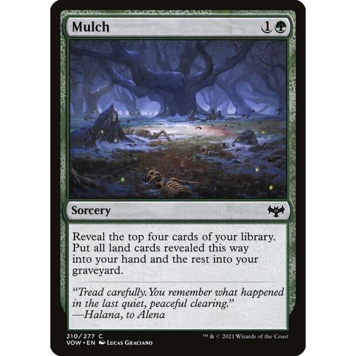 Magic: The Gathering Mulch (210) Lightly Played