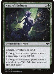 Magic: The Gathering Nature's Embrace (211) Lightly Played