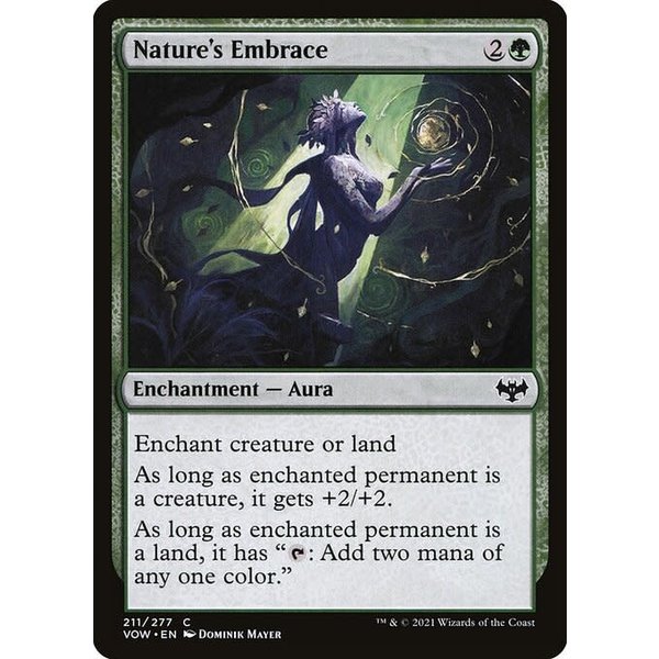 Magic: The Gathering Nature's Embrace (211) Lightly Played