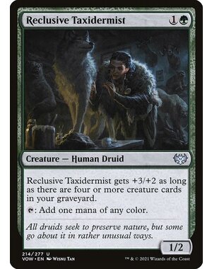 Magic: The Gathering Reclusive Taxidermist (214) Lightly Played