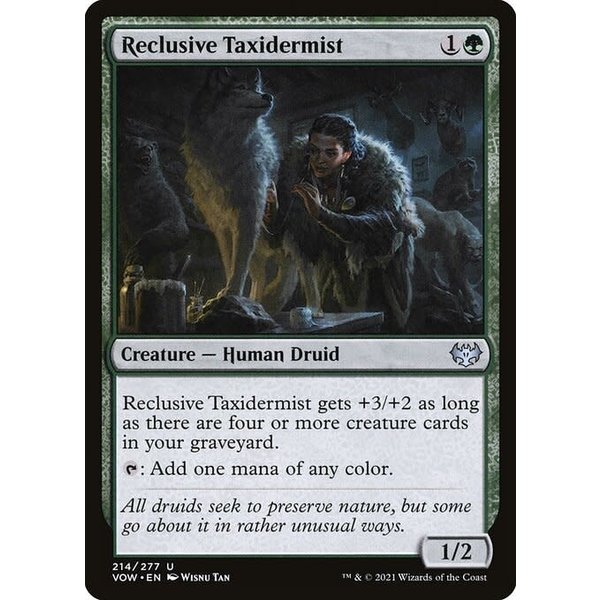Magic: The Gathering Reclusive Taxidermist (214) Lightly Played