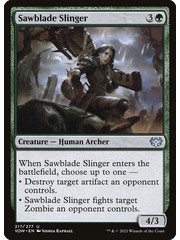 Magic: The Gathering Sawblade Slinger (217) Near Mint