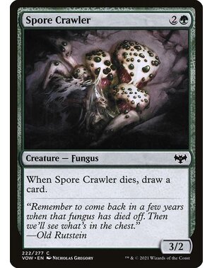 Magic: The Gathering Spore Crawler (222) Lightly Played