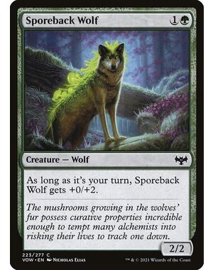 Magic: The Gathering Sporeback Wolf (223) Lightly Played