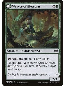 Magic: The Gathering Weaver of Blossoms (226) Near Mint