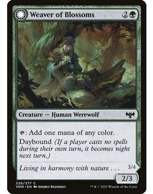Magic: The Gathering Weaver of Blossoms (226) Near Mint