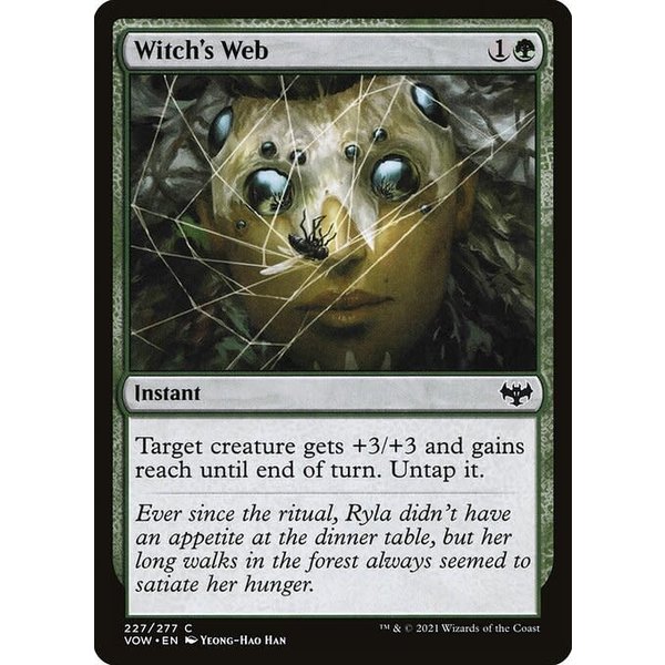 Magic: The Gathering Witch's Web (227) Lightly Played
