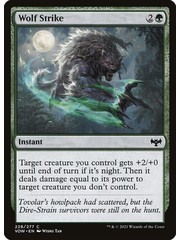 Magic: The Gathering Wolf Strike (228) Lightly Played Foil