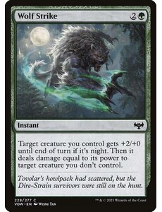 Magic: The Gathering Wolf Strike (228) Lightly Played Foil